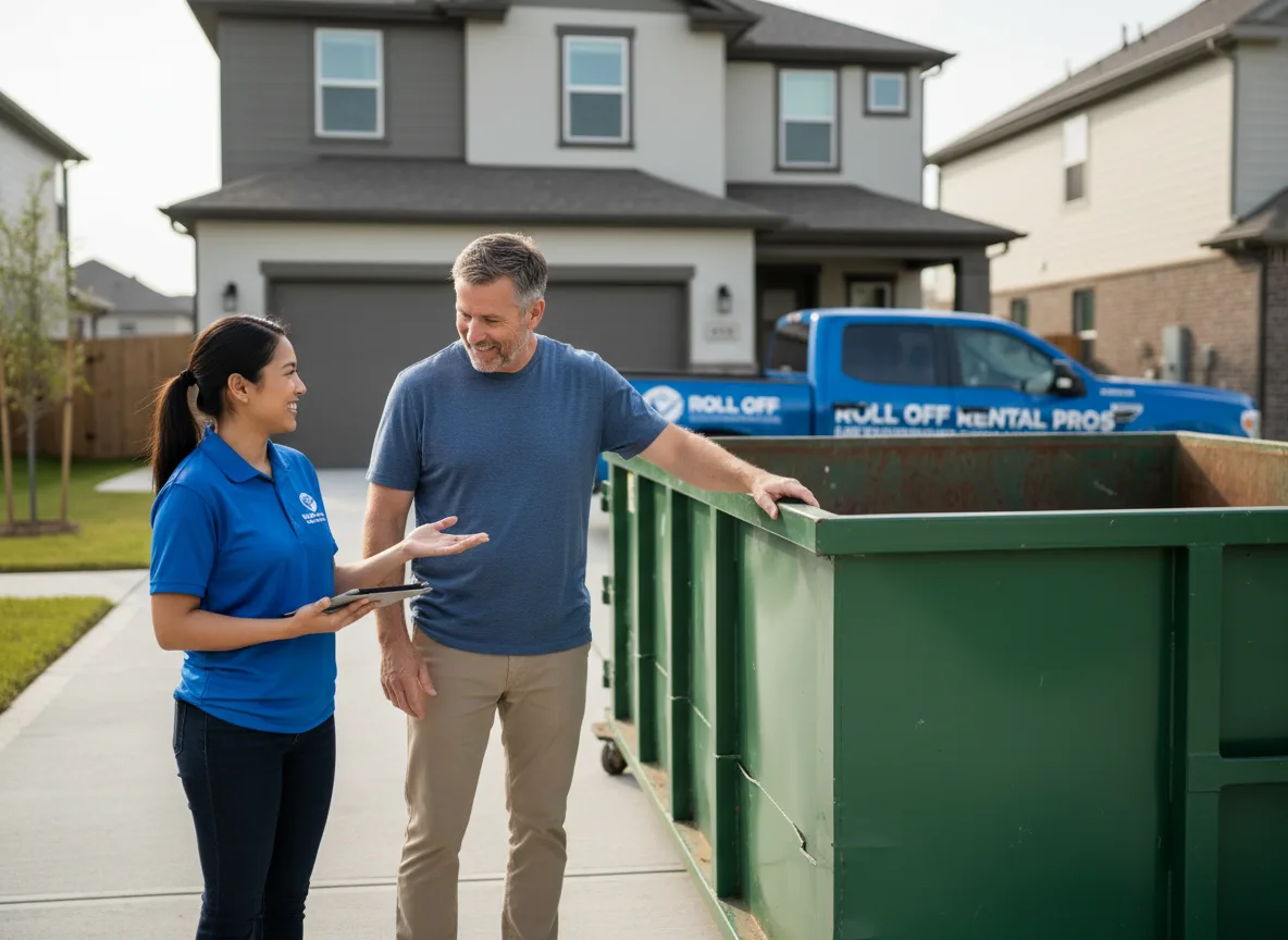 Roll Off Dumpster Rental Hodgen, OK FAQs